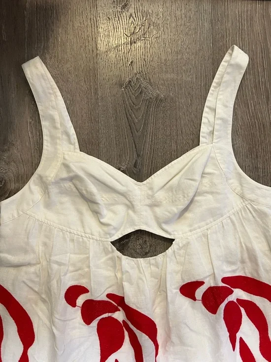 Anthropologie Front Cutout Maxi Dress plus size - Picture 6 of 13